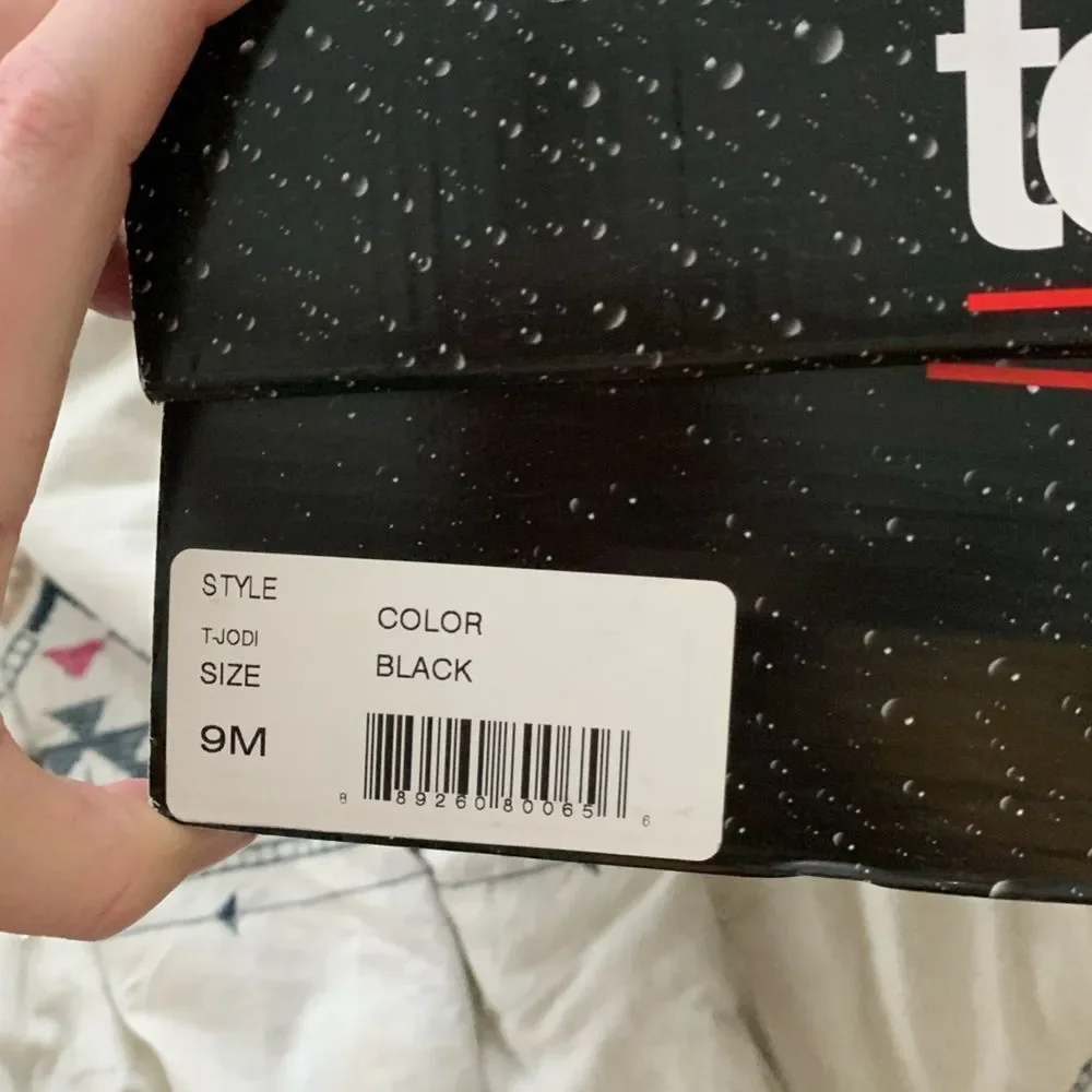NWT Totes weatherproof black boots-9